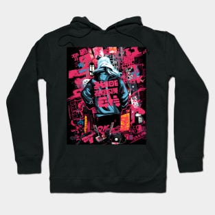 Japanese streatwear collage Hoodie